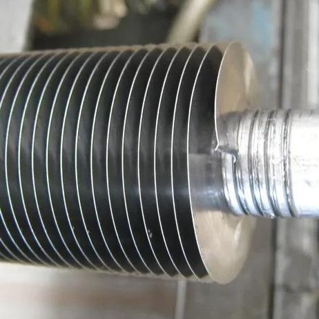 Tubo de aleta encaixado 0.6mm de cobre sem emenda da espessura do níquel de DELLOK