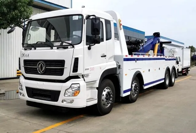 Dongfeng 20ton 25ton Heavy Duty Wrecker Trucks Road Recovery Intergrated Tow Truck