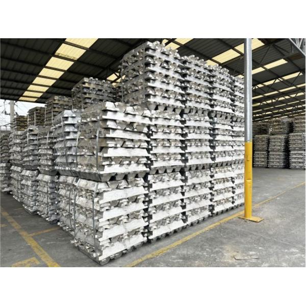 Mill Finish Aluminum Ingots A7 99.9 And A8 99.85% Alloy Smooth