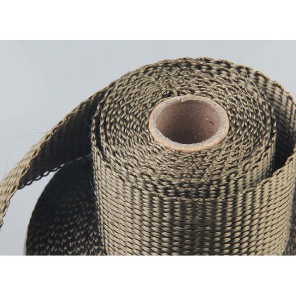 Honda / Suzuki Auto / Motorcycle Exhaust Slip On Mufflers With Basalt Fiber Titanium Wraps