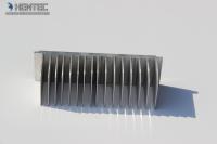 A extrusão de alumínio do dissipador de calor do diodo emissor de luz do poder superior feito sob encomenda perfila o profissional