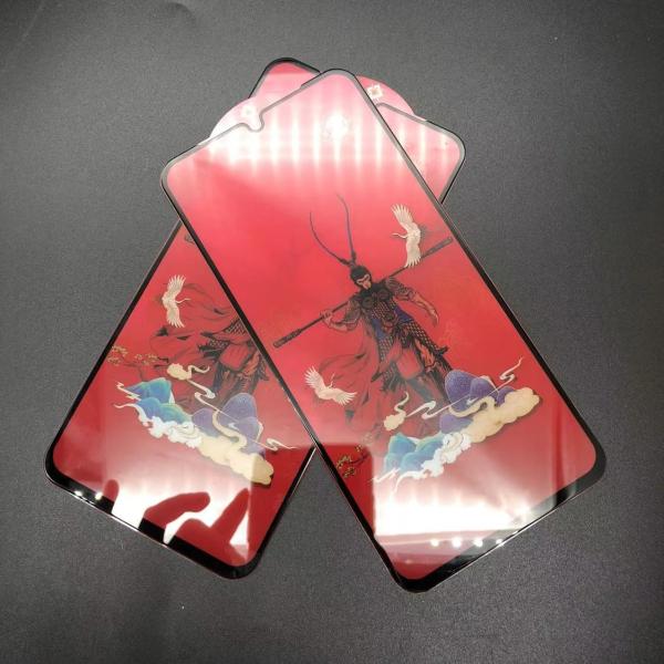 IPhone 13 Pro Max Cell Phone Screen Protector ODM Red Monkey King