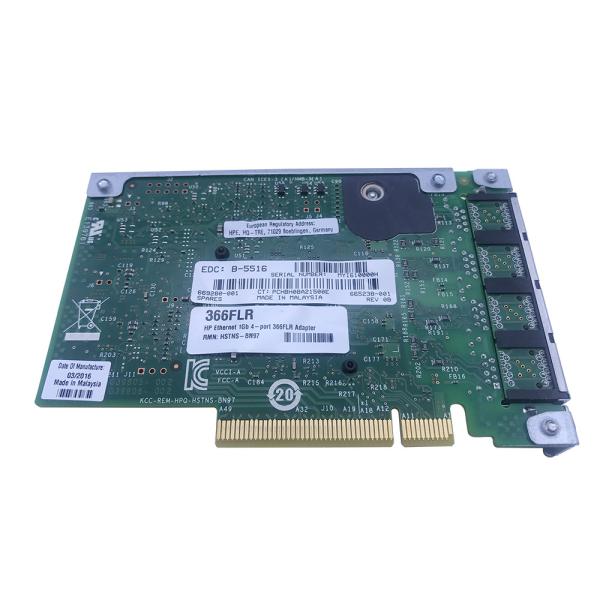 Adaptador Intel del servidor de Ethernet de HP 366FLR 4 1gb portuarios Nic Network Interface Card