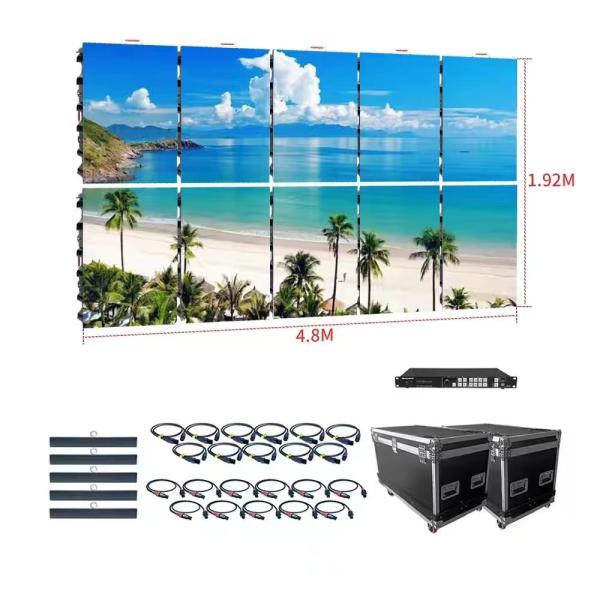 High Refresh Rate 3D Display Screen 100000hours Lifespan High Brightness High Definition