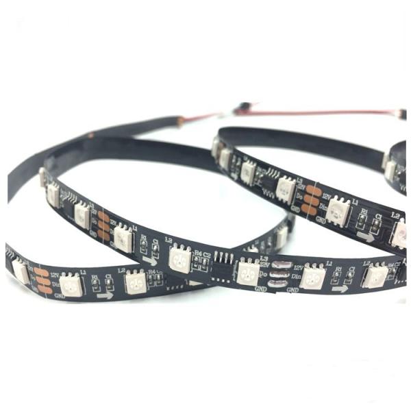 色可変性3600Dot/M2 P16.6mm 12vアドレス指定可能なRgbのストリップのひも