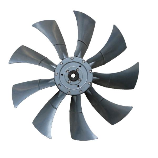 axial aluminium alloy blade impeller