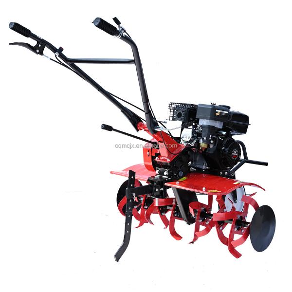 4 Stroke Customized Color Petrol Mini Weeder Small Plower Cultivator Soil Tiller 5/7/9 HP
