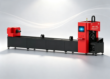 Industrial Zero Tail Waste Metal Tube Laser Cutting Machine