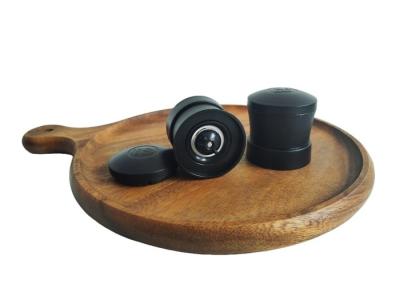 Adjustable Salt Pepper Mill Plastic Jar for Easy Refilling Sustainable Design