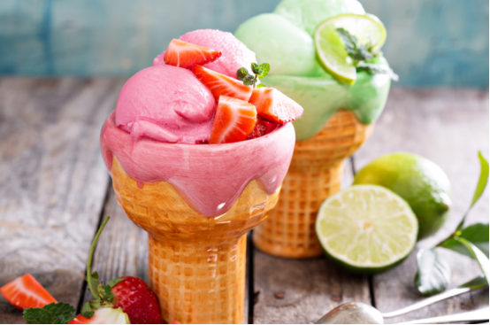 Height Adjustable Ice Cream Machine 360°Movable Universal Wheel 220v 110v 60hz