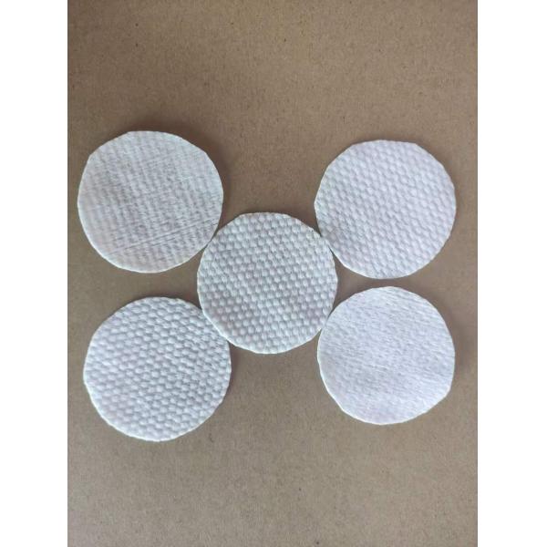 перевозчик макияжа 6cm круглый сухой обтирает ткань 65g TRUTZSCHLER Spunlace Nonwoven
