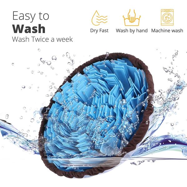 Dog Food Puzzle Feeder Enrichment Pet Foraging Mat For Smell Training