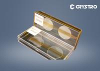 Gaufrette Crystal Substrates simple du film GSGG de l'isolant YIG de fibre
