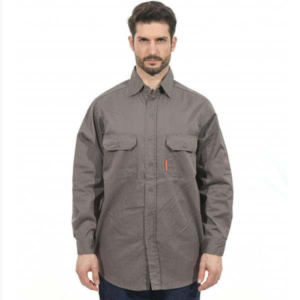 Chemise ignifuge standard de travail de l'Amérique pendant des temps de lavage