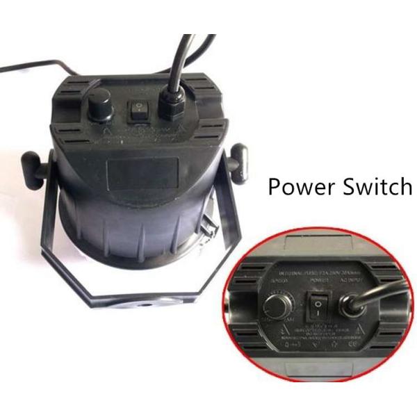 Small Flash Voice Control 220V Strobe Disco Light Blue / Red / Green / Yellow