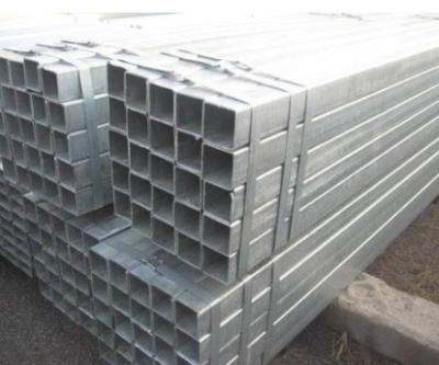 Tubo de aço retangular pre galvanizado laminado a alta temperatura Q235 da tubulação 40x80mm