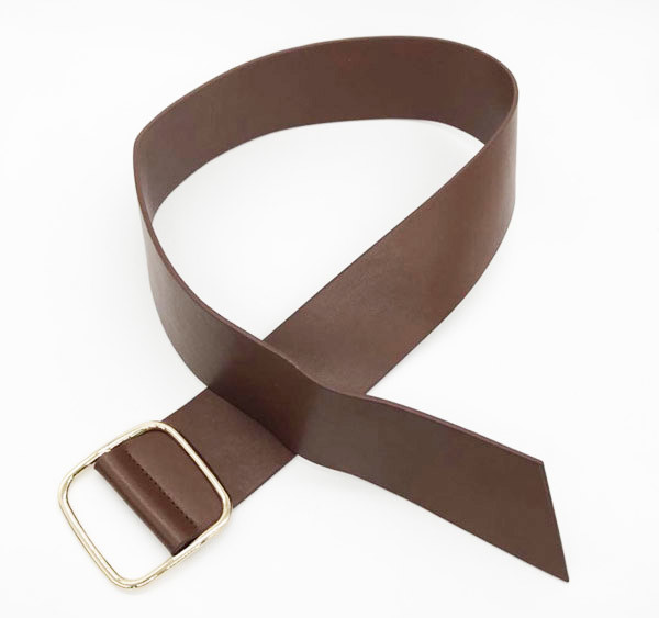 Кожа моды женщин PU подпоясывает ширину 6.5cm с регулируемой пряжкой