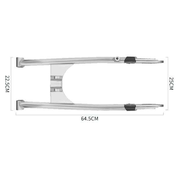 Custom Blue Semi-CNC Aluminum Alloy Swing Arm for Yamaha Y15 Tailored to Your Needs