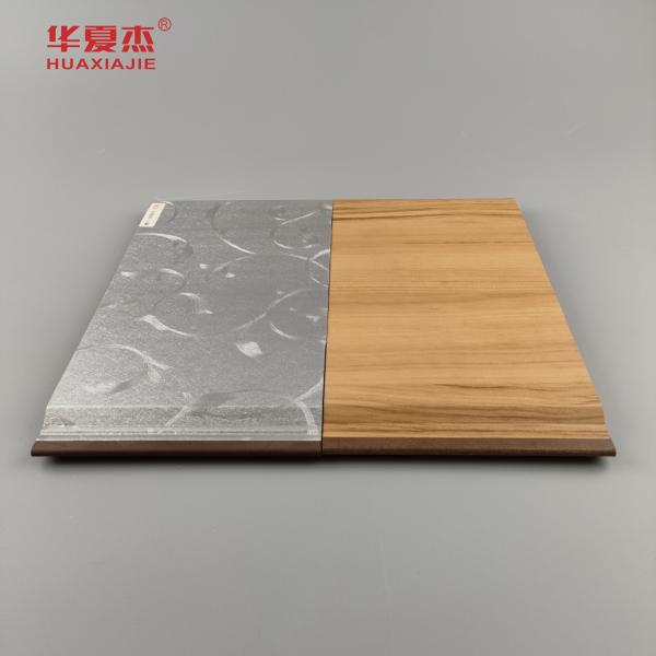 2024 New Design Sliver Luxury Pattern / Nature Woodgrain Wpc Panels para decoração de parede