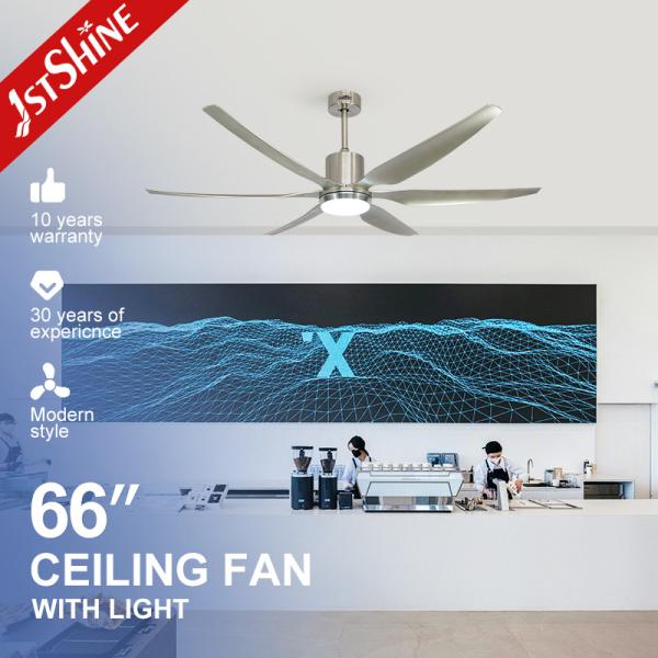 High Speed 66 LED Lighting Ceiling Fan with Pure Copper DC Motor and 6 ABS Blades