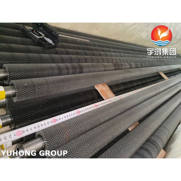 ASME SA210 GR.C Serrated Fin Tube For Heat Recovery and HRSG System
