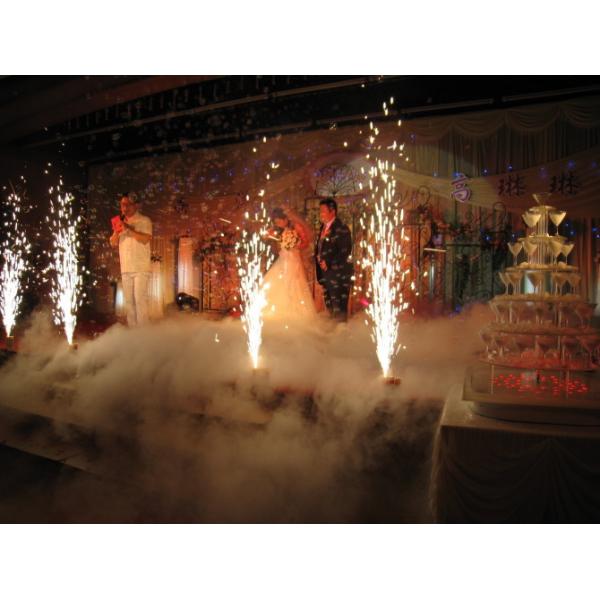 600W DMX LED Luzes de palco Máquina Sparkler Frio para Homei Efeito de palco e segurança