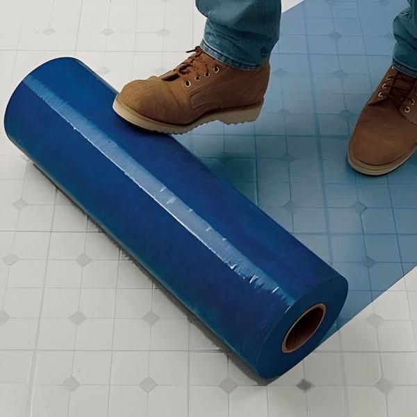 Auto Adhesive Floor Mat, 4 Mil Car Carpet Protector Film | 100 Mats Per Roll | 24 Wide, 200' Long