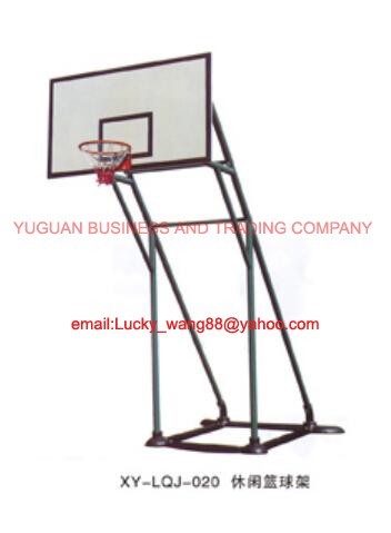 Concave box - type imitation hydraulic basketball stand indoor or outdoor type