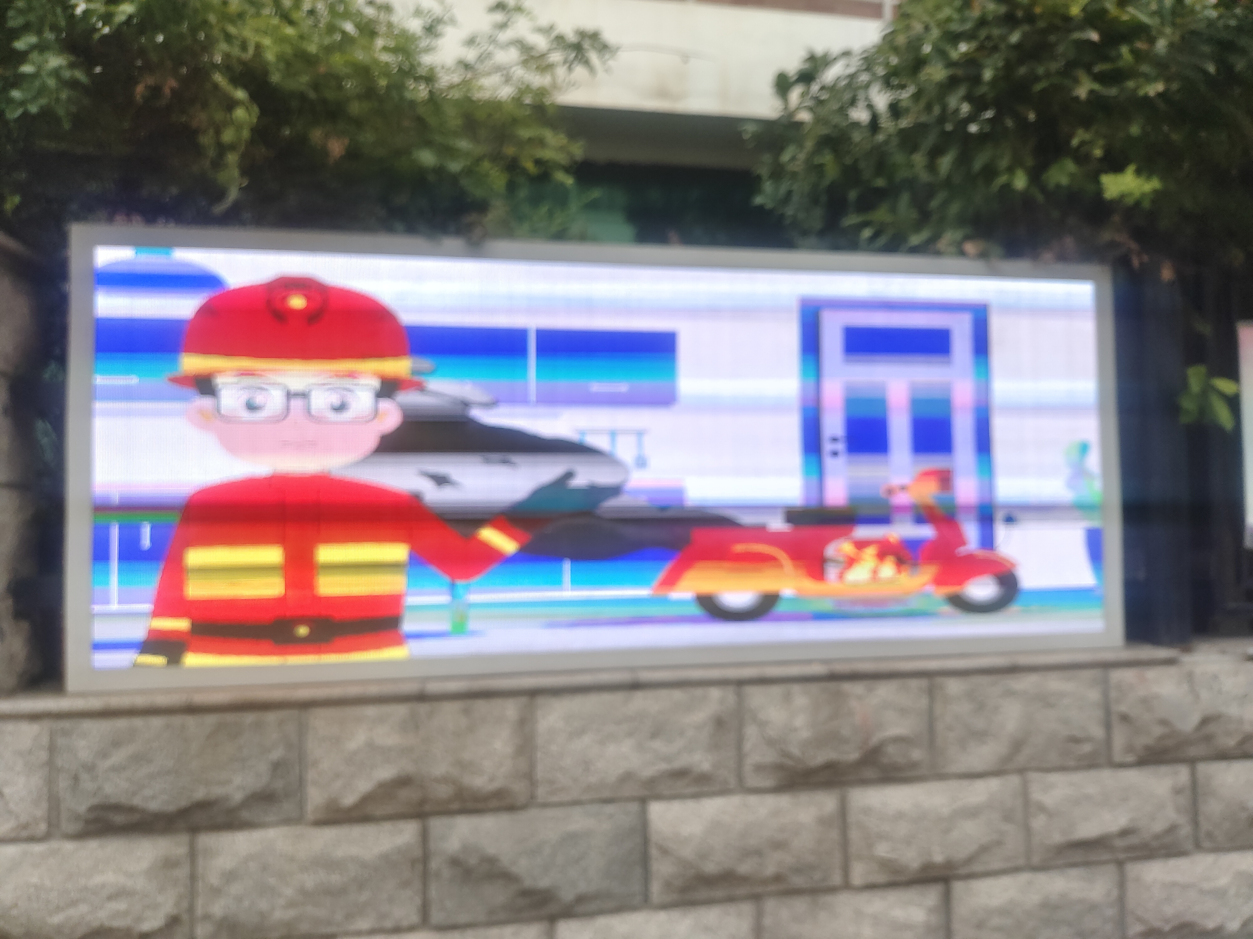 Custom outdoor LED display