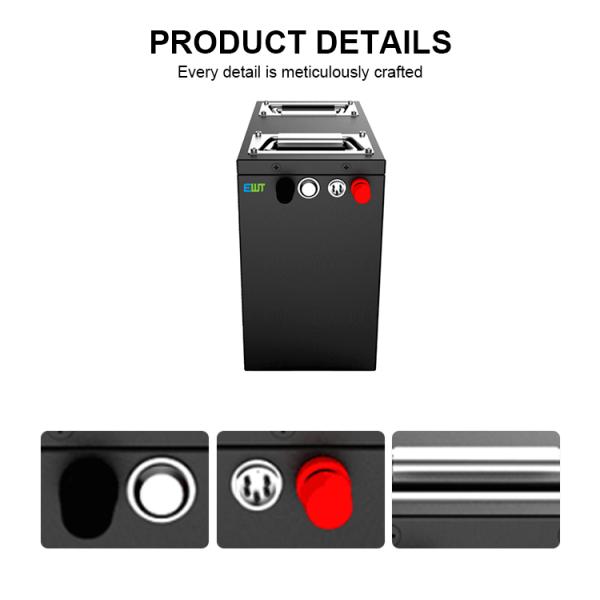 ПОРТАБЛИЧЕСКИЙ ВНДЕЖНЫЙ СОХРАНИТЕЛЬНЫЙ НАРИЖЫ ЛИТИЙСКИЙ БАТЕРИЯ 48В 25АХ 26650 ЛИТИЙСКИЙ ЖЕРНОФОСФАТНЫЙ БАТЕРИЯ ПАК