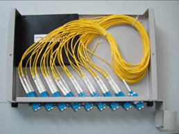 Тип рамки Splitter FTTx 1 PLC оптического волокна: N 2: N с соединителями SC UPC