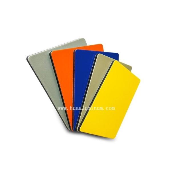 Mould Proof Curtain Wall Panel , PVDF Coated 6mm Aluminium Composite Panel