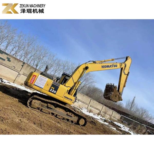 24TON Used Komatsu PC220-8MO Excavator 2018 Japan Original PC200-8MO