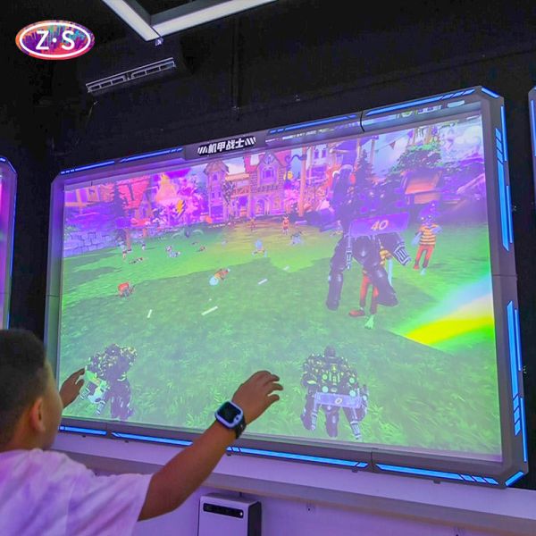 Body Motion Control System Motion Sensor Mech Warrior Game for Indoor Amusement