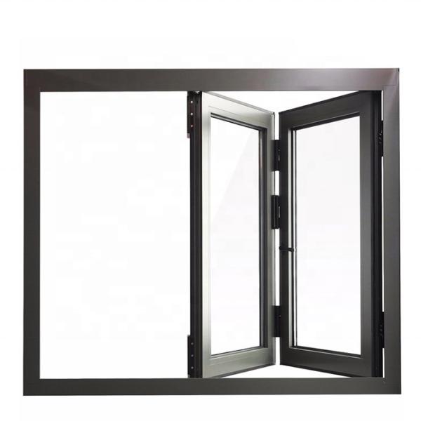 Retractable Aluminum Alloy Doors And Windows Custom Windows with Stainless Steel Screen