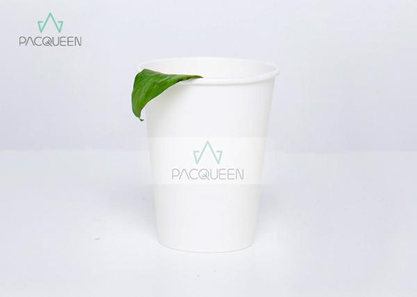 Customized Eco Friendly Disposable Coffee Cups , Tea / Hot Beverage Cups
