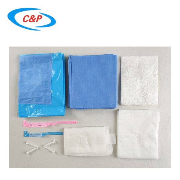 All In One Single Use Nonwoven Delivery Pack Disposable Sterile Obstetric Surgical Kit for Natural Birth