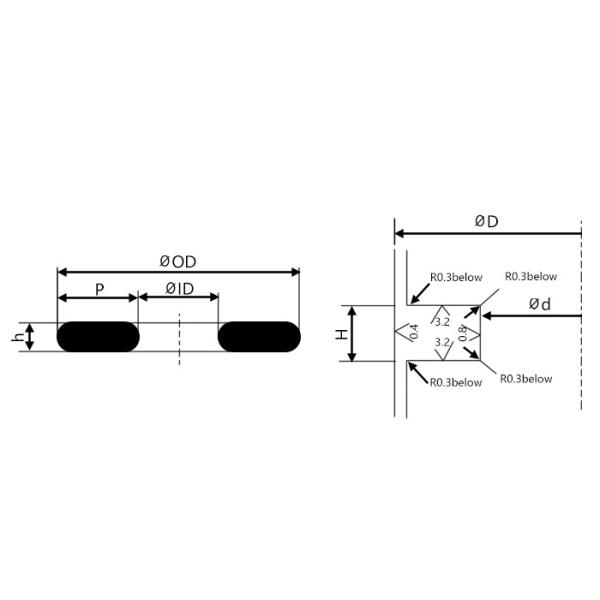 4V Solenoid Valve O-Ring Seal Kit Pneumatic sealing parts for 4V110/4V210 solenoid valve seals