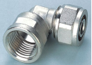 compression brass fitting female elbow for PEX-AL-PEX