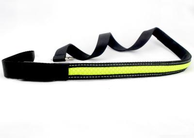 Light Up LED Dog Leash , 120cm Size Large Adjustable Safety Pet Leash