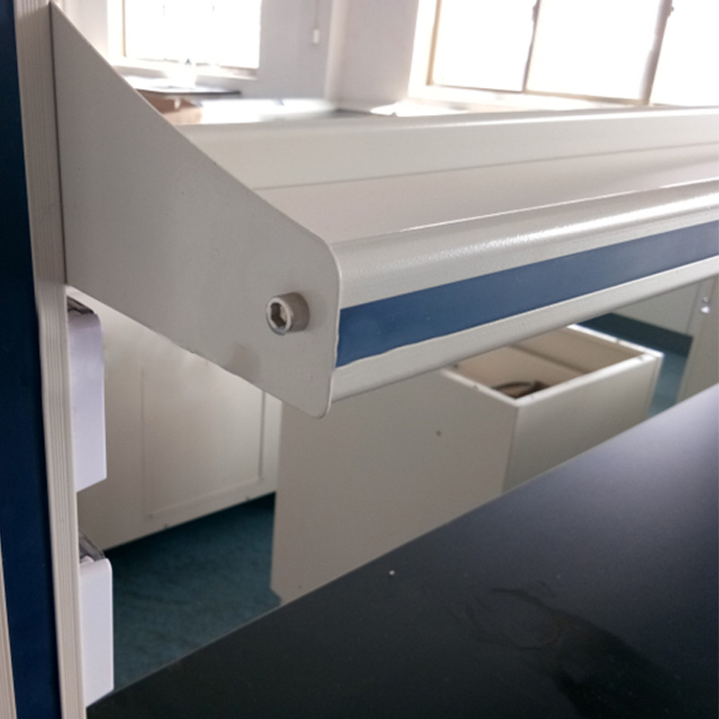 Aluminum Alloy Laboratory Accessories Benchtop Laboratory Reagent Rack For Chemical Storage