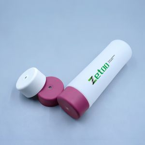 TPE Soft Touch 50mm Diameter Matt Center Dispensing Cap Cosmetic Shampoo Twist Cap