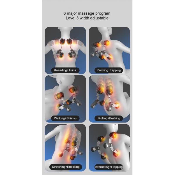 3D Manipulator Capsule Massage Chair 170 Degree Armrest Linkage EMS