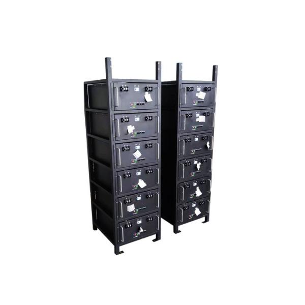 RS232 48V 1200Ah 48kWh Rack Type LiFePO4 Energy Storage Battery for Telecom ESS