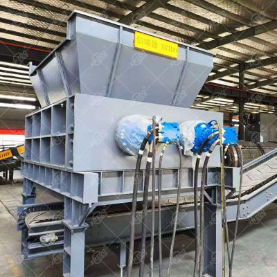 New Scrap Steel Aluminum Metal Scrap Aluminum Frame Shredder Machine Waste Aluminum Recycling Machine