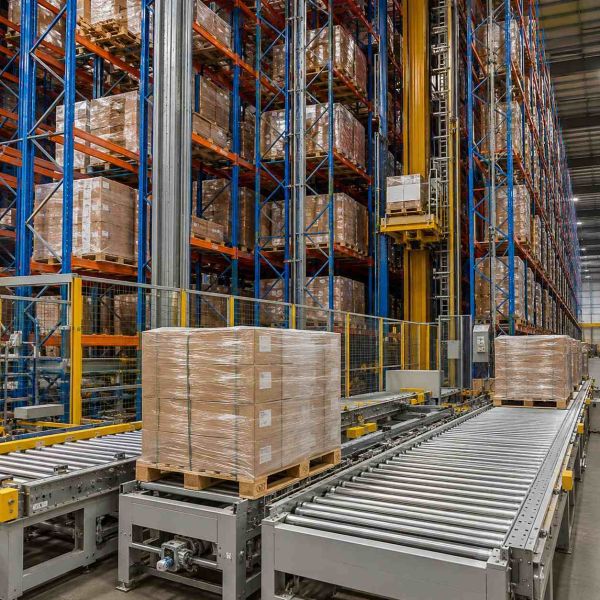 WMS Integrated Auto Storage System Cold Chain Pallet Automatic Racking System