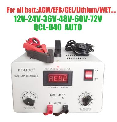 AC90V~264V Electric Golf Cart Battery Chargers 5A-40A For Multiple Batteries