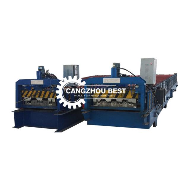 Машины для формирования металлических листов из оцинкованной стали высокой мощности 8-25 м/мин