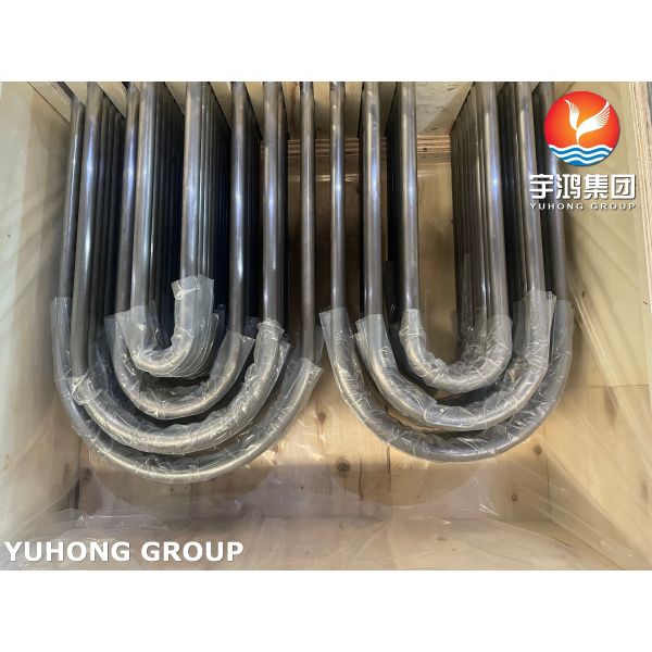 Heat Exchanger Tube ASME SB163 Nickel Alloy N04400 Monel Alloy 400 Seamless U Bend Tube