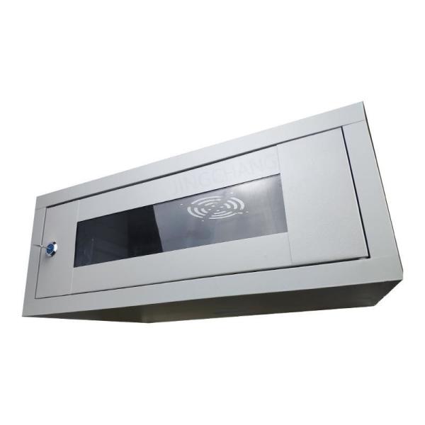 2U Server Rack Enclosure, настенный сетевой шкаф со стеклянными дверями и замками